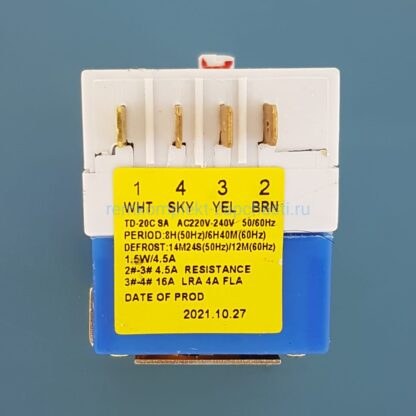 TD-20C (DA45-10003E, DA45-10003C) (TMP004UN) Таймер оттайки для холодильника SAMSUNG — изображение 2