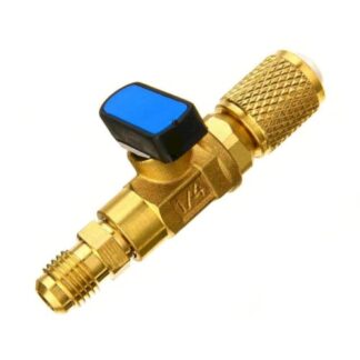 QF-R410 переходник c краном c 5/16 на 1/4