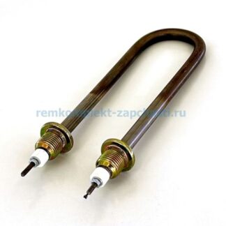 106411 ТЭН 2500W, L210, для нагрева воды, дуга, нержавейка, расстояние между клеммами 60мм