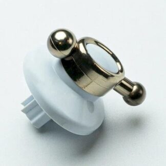 01044053 Ручка крана "GEFEST" мод. 5100 (-02 модиф. 0185), 6100, белая (6100.60.0.000-01)